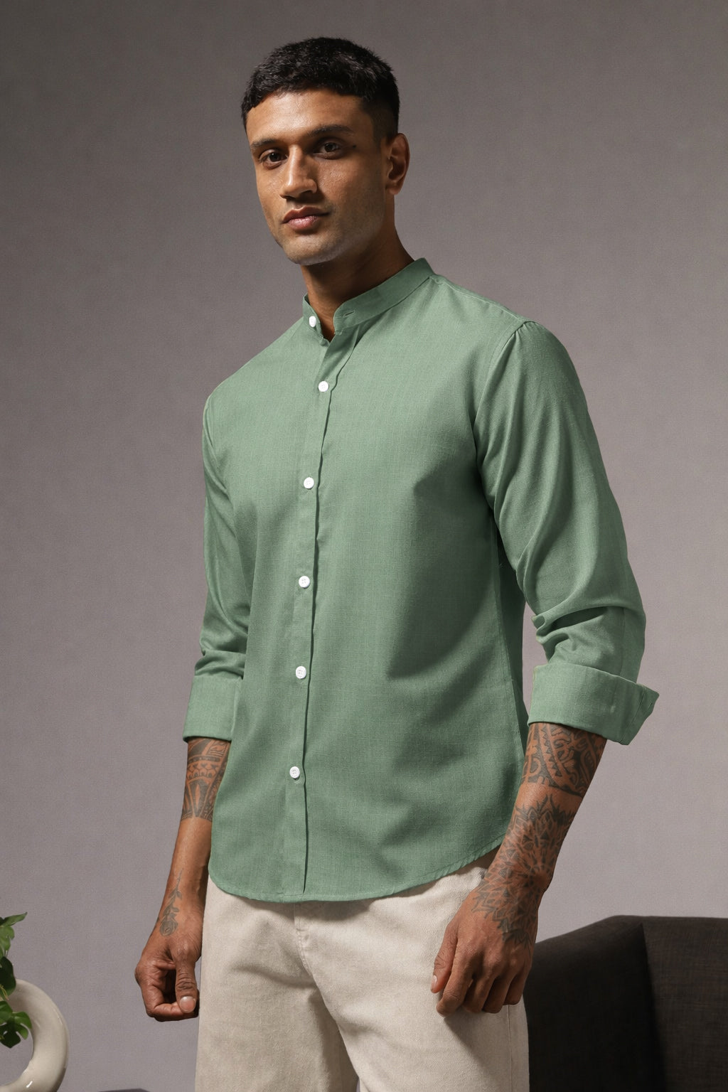 Sage Green Shirt