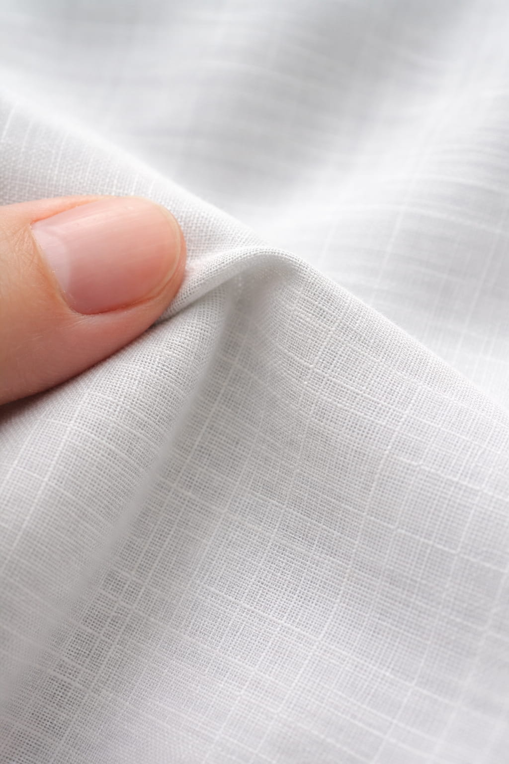 White Mandarin Collar Cotton Short Kurta Shirt