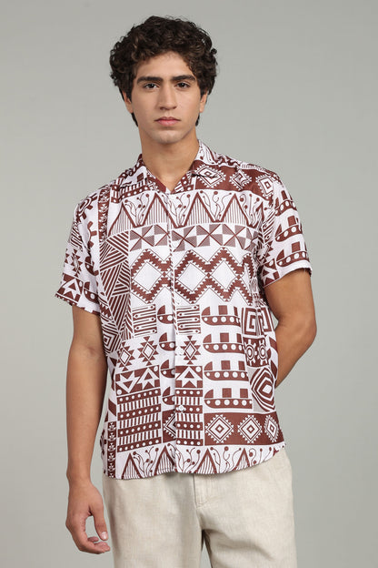 mens printed shirt