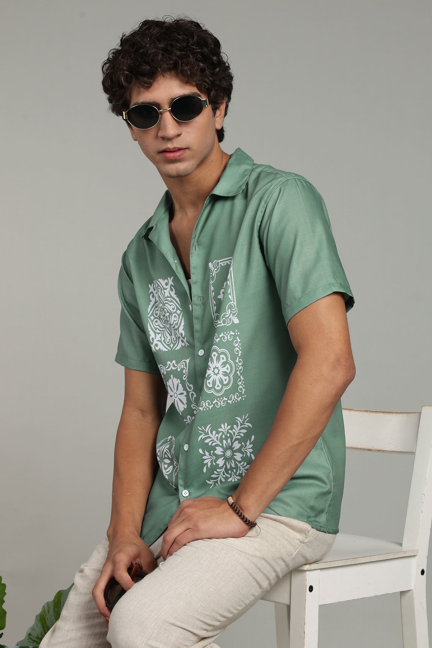 cuban collar shirt 