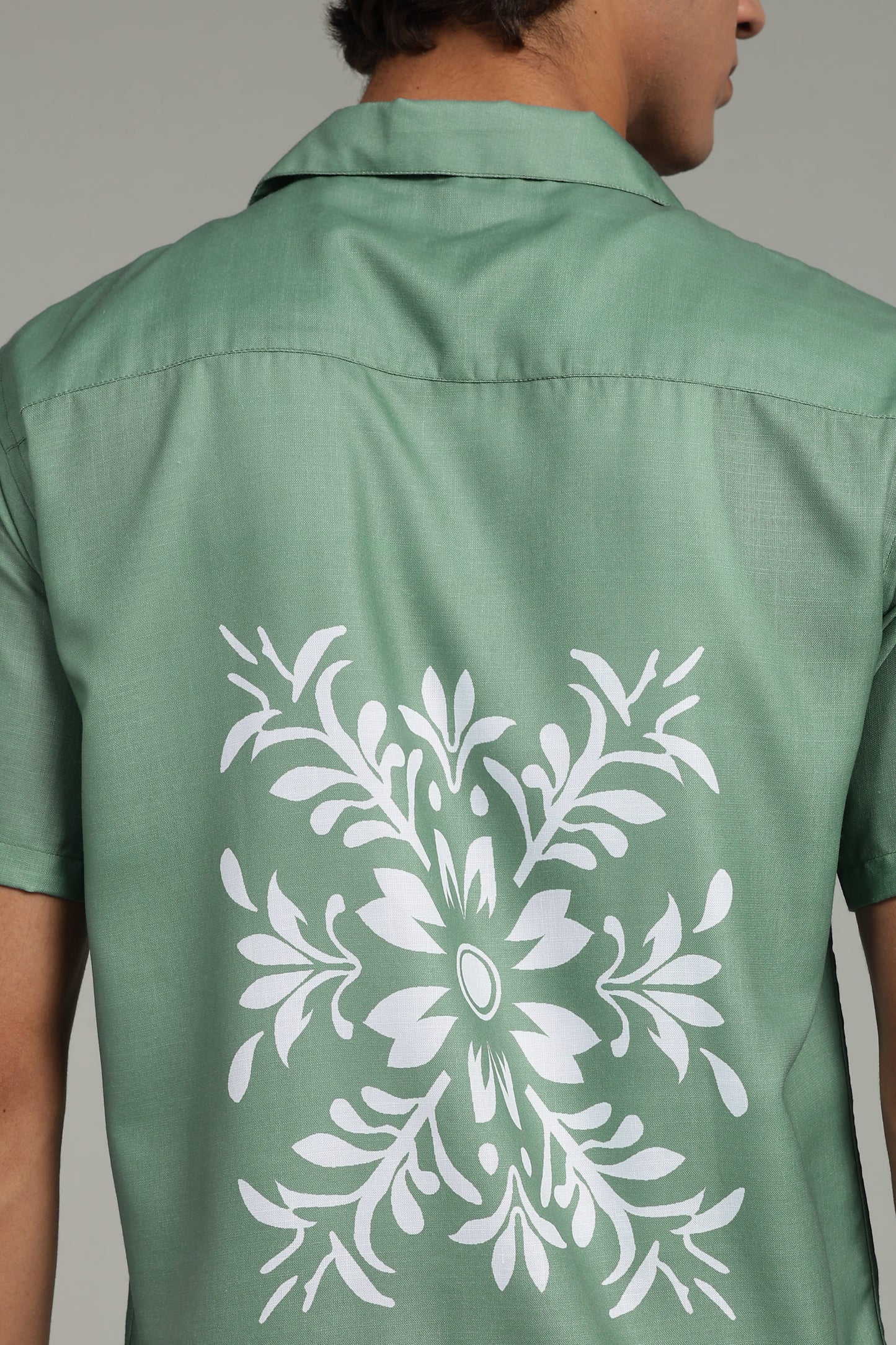 Sage Heritage Panel Shirt