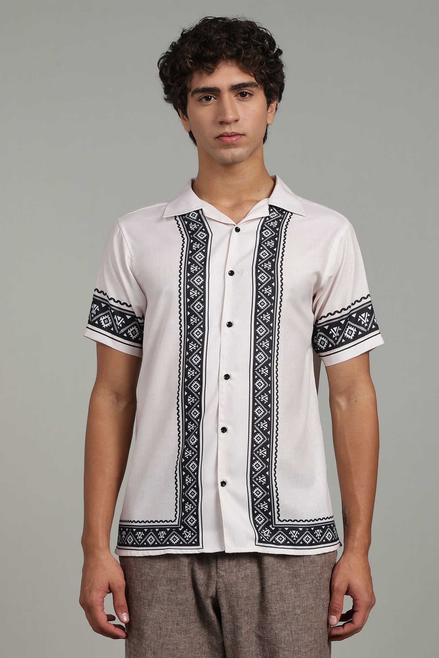 Off-White Tribal Panel Shirt
