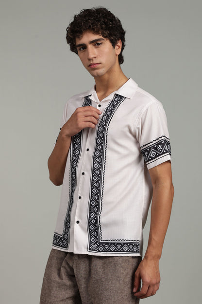 Off-White Tribal Panel Shirt