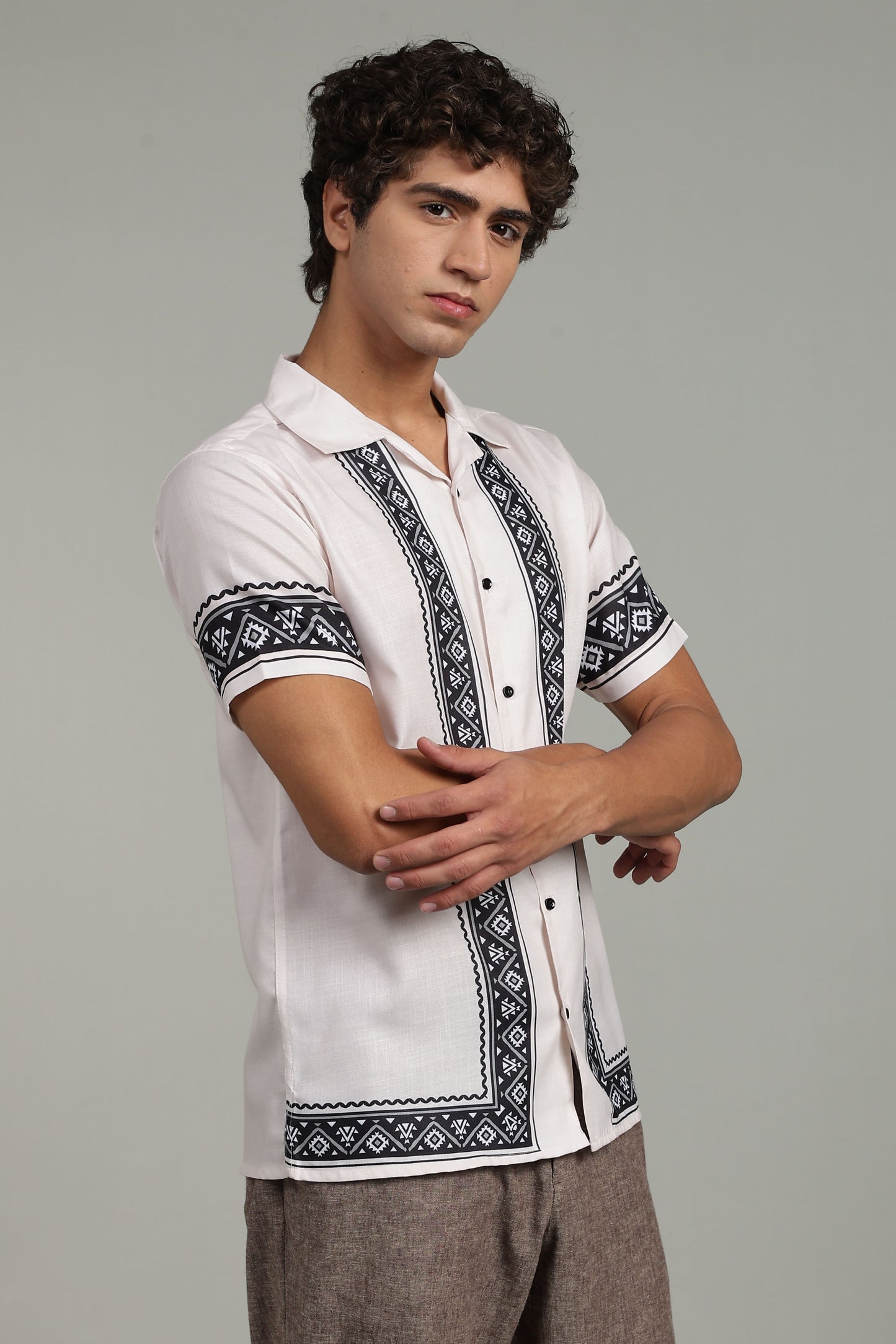 Off-White Tribal Panel Shirt