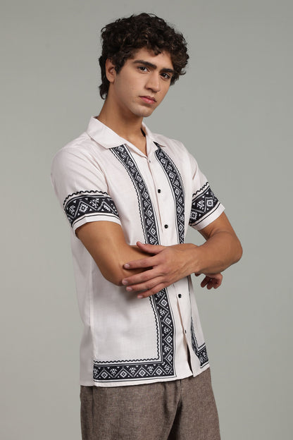Off-White Tribal Panel Shirt