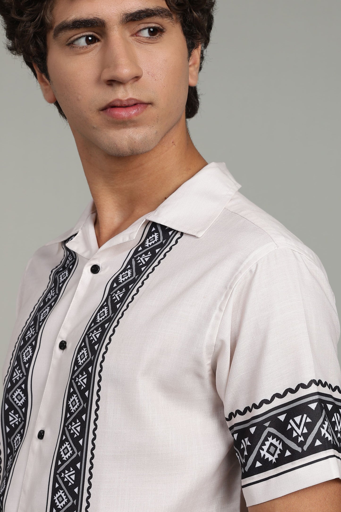 Off-White Tribal Panel Shirt