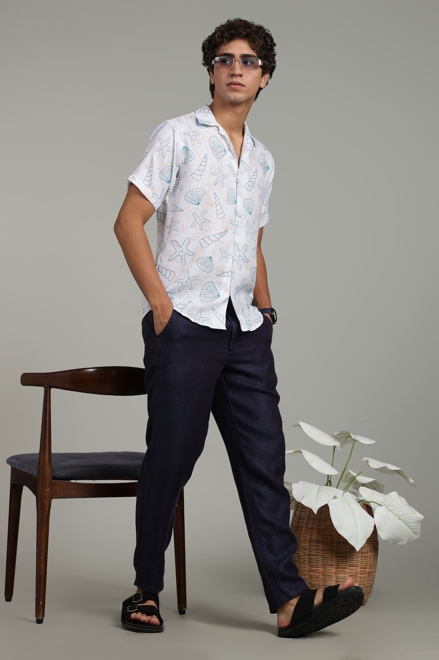 casual printed shirt