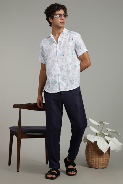 casual print shirt