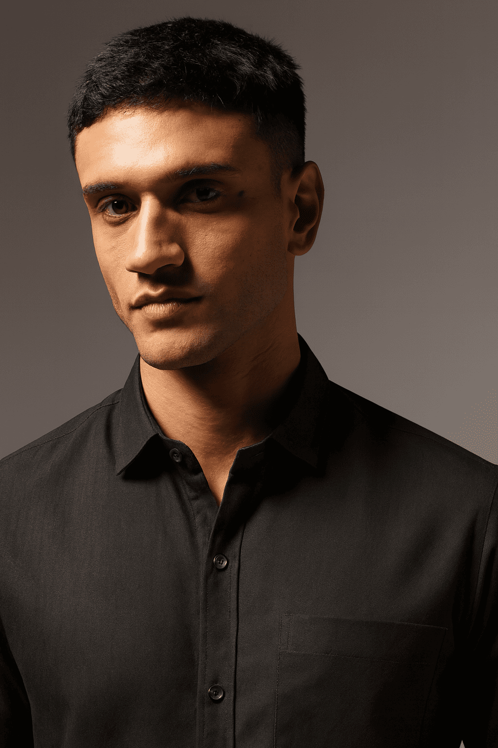 black shirt 